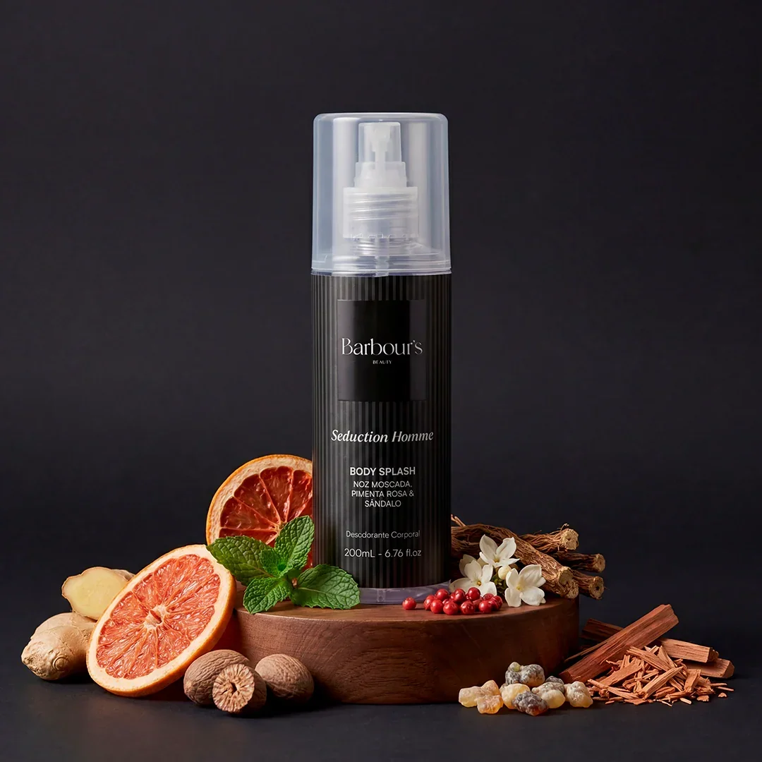 Body Splash Seduction Homme Desodorante Colônia 200ml - Image 3