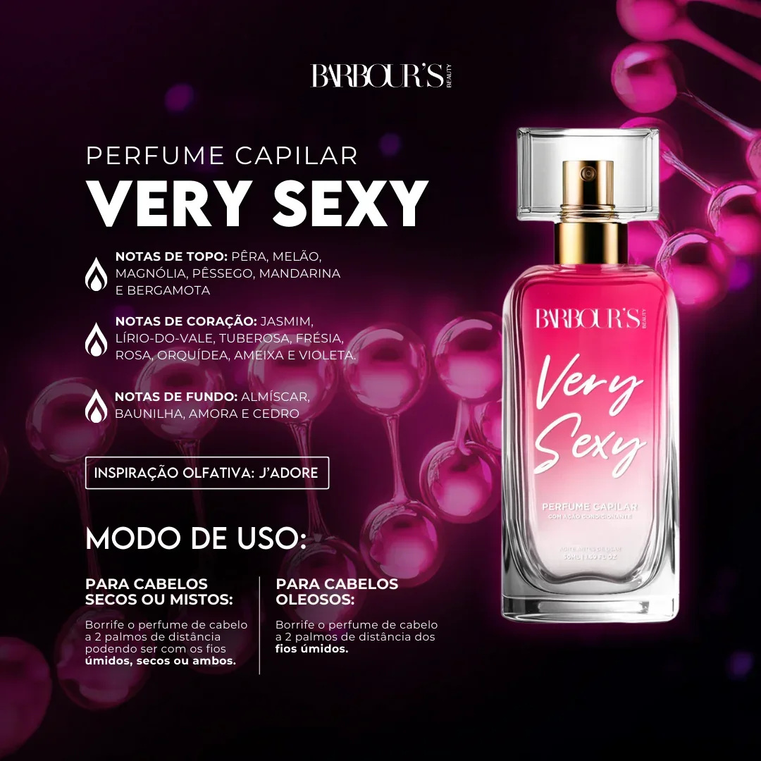 Perfume para cabelo / finalizador termoativo Very Sexy - Image 4