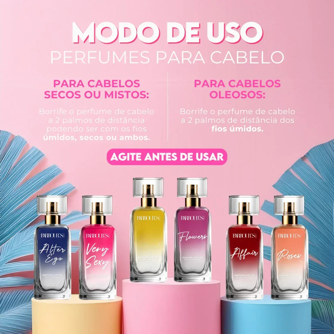 Kit 6 Perfumes para Cabelo (6 produtos) - Image 3
