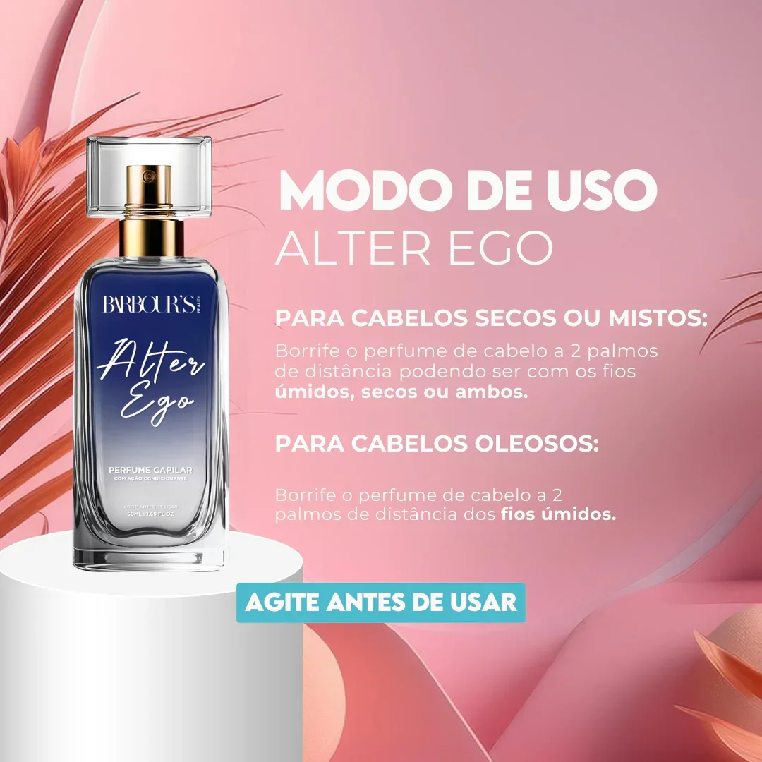 Kit 2 Perfumes de Cabelo - Alter Ego e Living Grace - Image 4