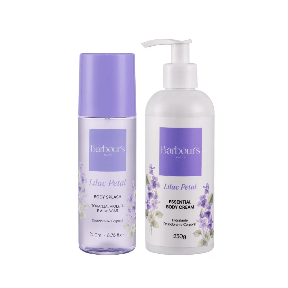 Kit Body Splash + Essential Body Cream Lilac Petal - Image 5