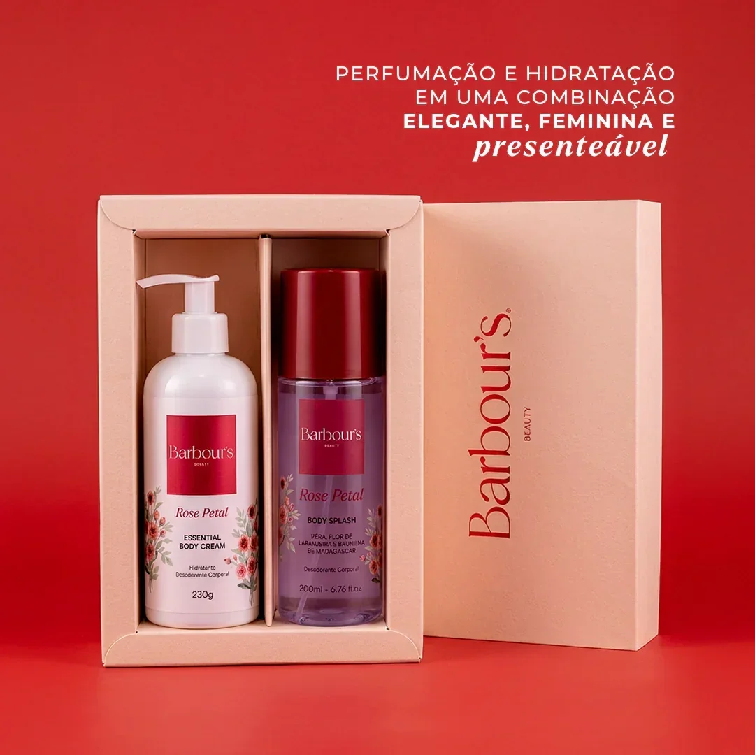 Kit Body Splash + Essential Body Cream Rose Petal - Image 4