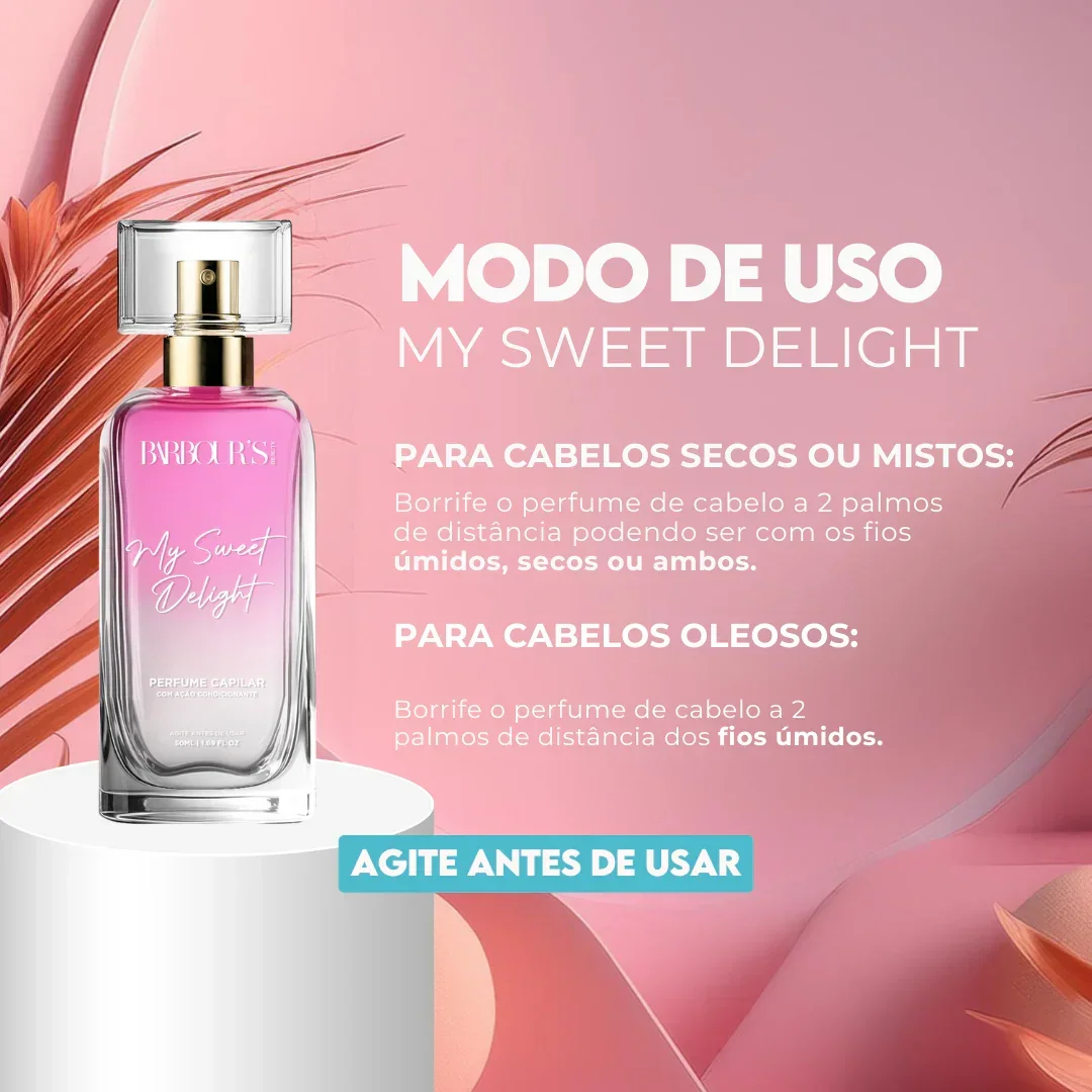 Perfume para cabelo My Sweet Delight / finalizador termoativo - Image 4