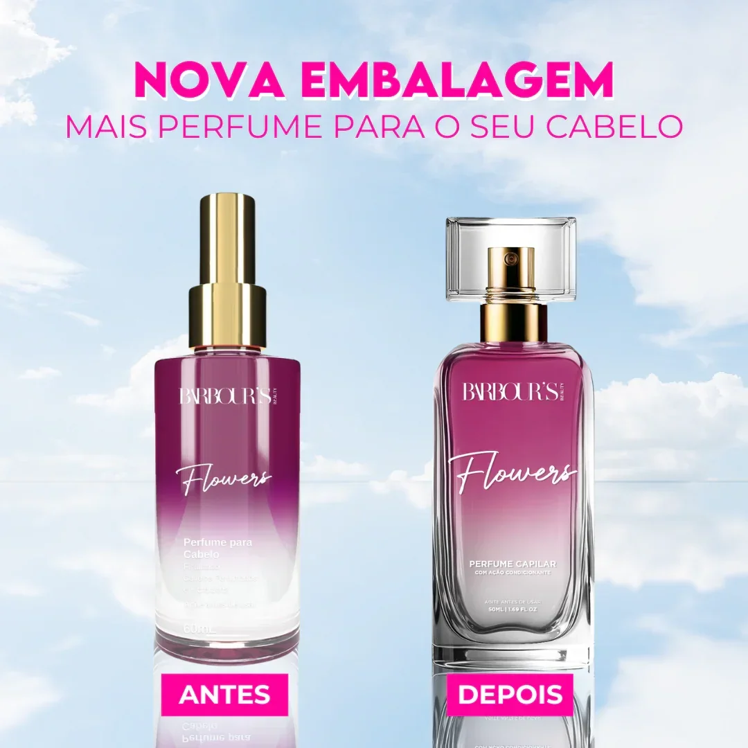 Perfume para cabelo / finalizador termoativo Flowers - Image 3