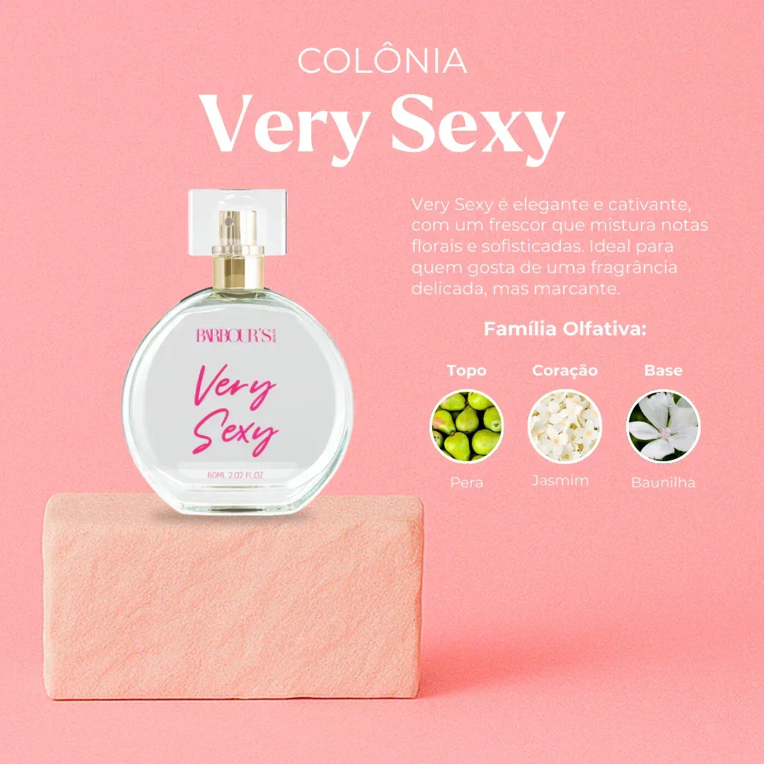 Kit Desodorante Colônia e Body Cream Very Sexy - Image 3