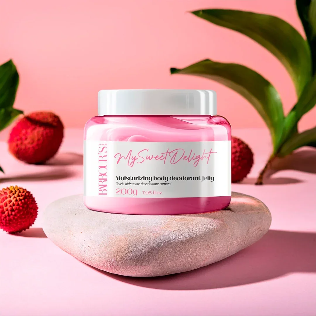 Kit Geleia Hidratante Desodorante Corporal Celestial, Living Grace e My Sweet Delight 200g - Image 4