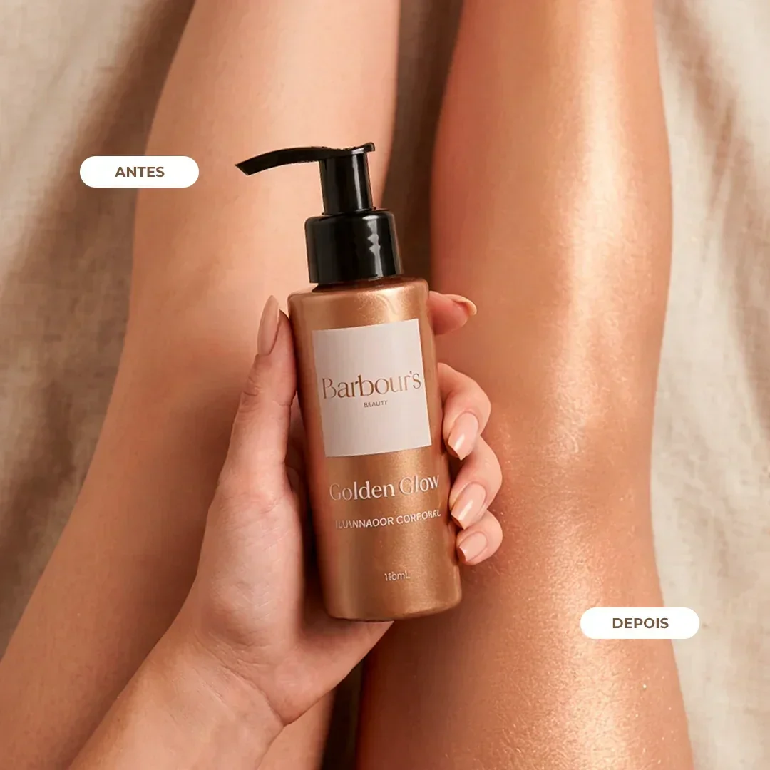 Kit Glow - Golden Glow Iluminador Hidratante e Shimmer Body Splash Blue Ocean Glow - Image 3